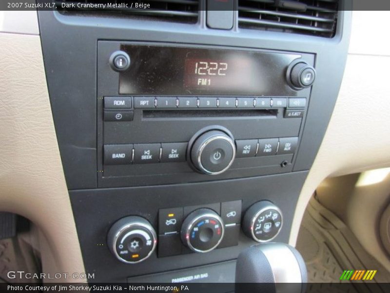 Controls of 2007 XL7 