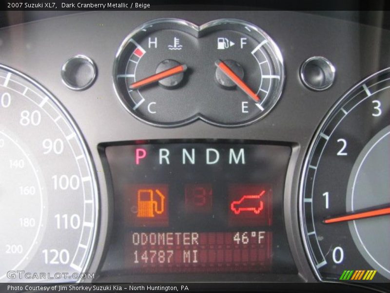 Dark Cranberry Metallic / Beige 2007 Suzuki XL7