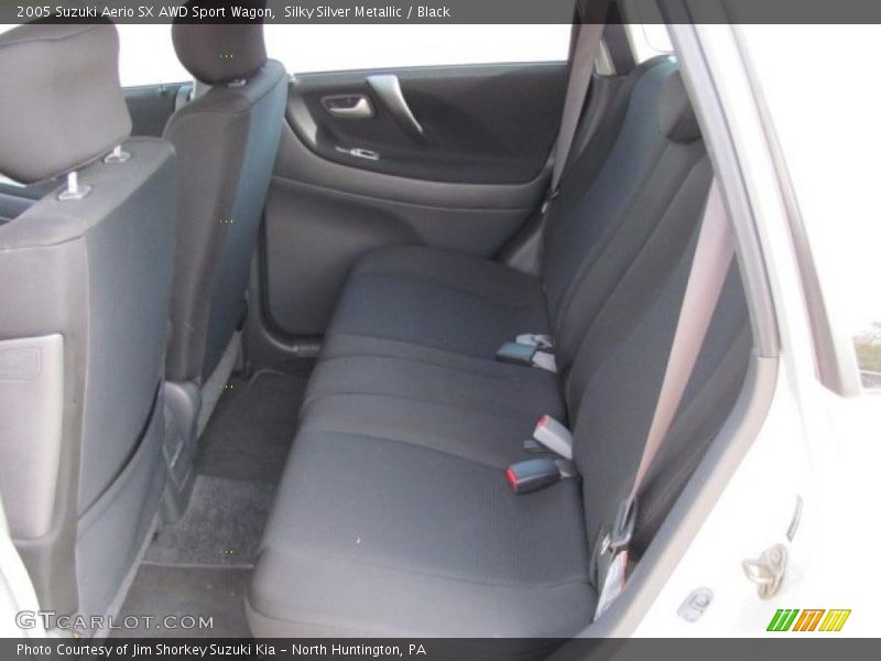 Silky Silver Metallic / Black 2005 Suzuki Aerio SX AWD Sport Wagon