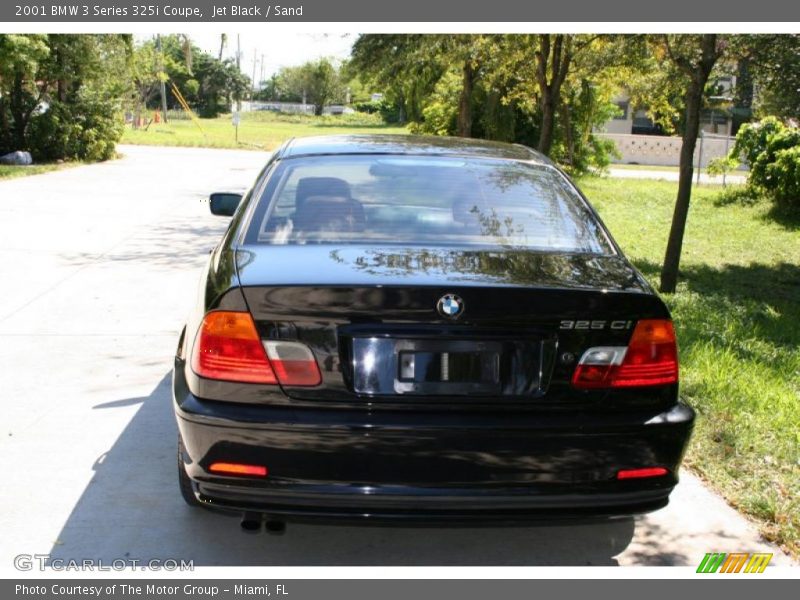 Jet Black / Sand 2001 BMW 3 Series 325i Coupe