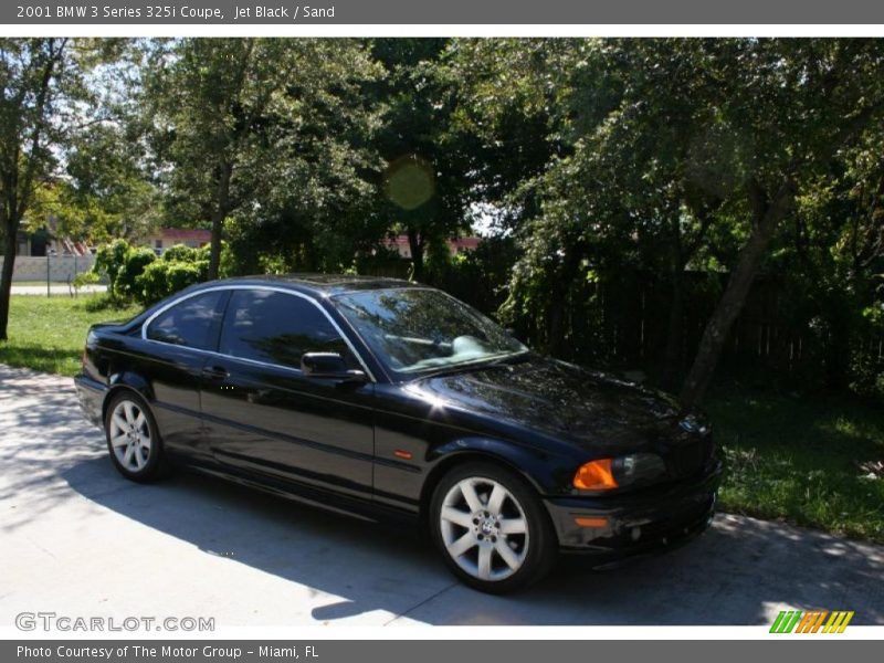 Jet Black / Sand 2001 BMW 3 Series 325i Coupe