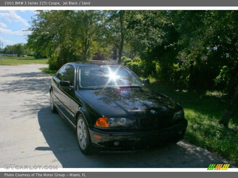 Jet Black / Sand 2001 BMW 3 Series 325i Coupe