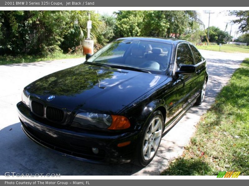 Jet Black / Sand 2001 BMW 3 Series 325i Coupe