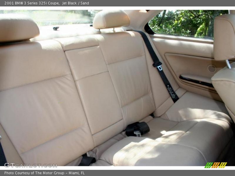 Jet Black / Sand 2001 BMW 3 Series 325i Coupe