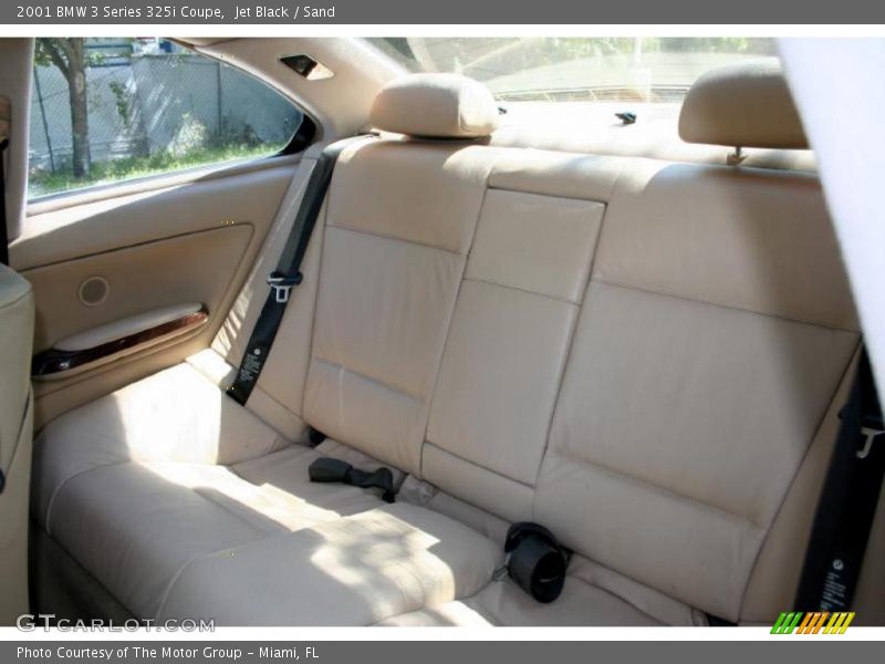 Jet Black / Sand 2001 BMW 3 Series 325i Coupe