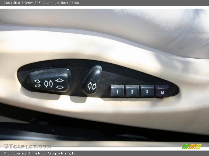 Controls of 2001 3 Series 325i Coupe