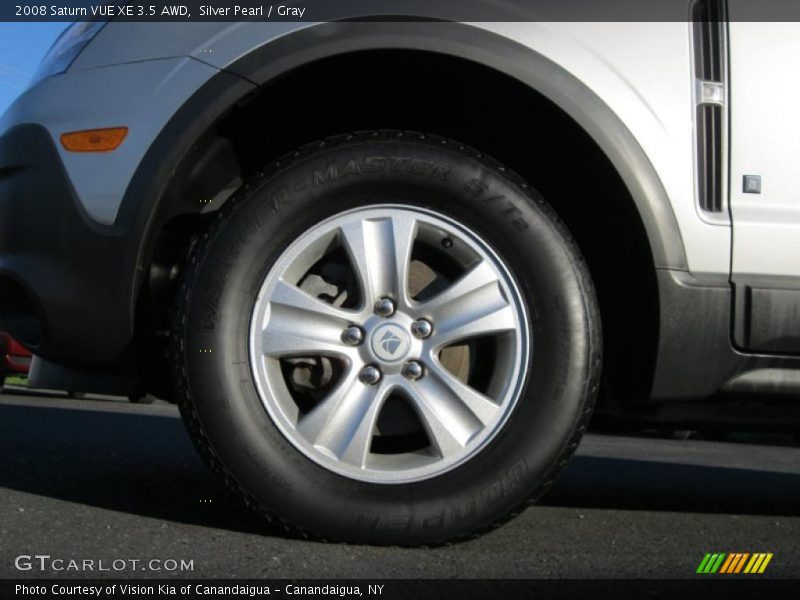 Silver Pearl / Gray 2008 Saturn VUE XE 3.5 AWD