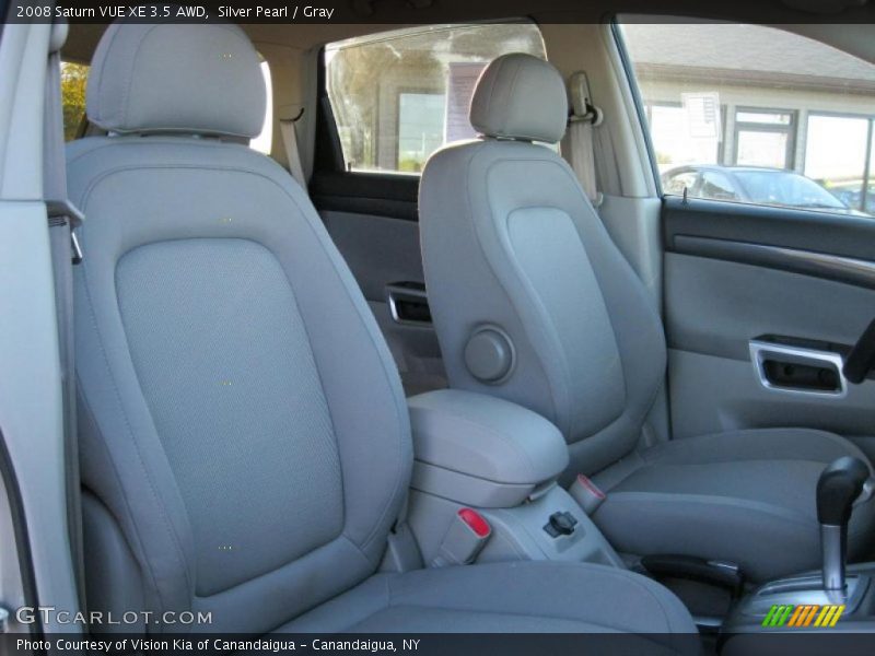Silver Pearl / Gray 2008 Saturn VUE XE 3.5 AWD