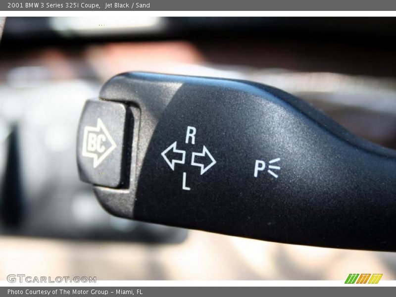 Jet Black / Sand 2001 BMW 3 Series 325i Coupe