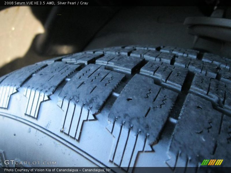 Silver Pearl / Gray 2008 Saturn VUE XE 3.5 AWD