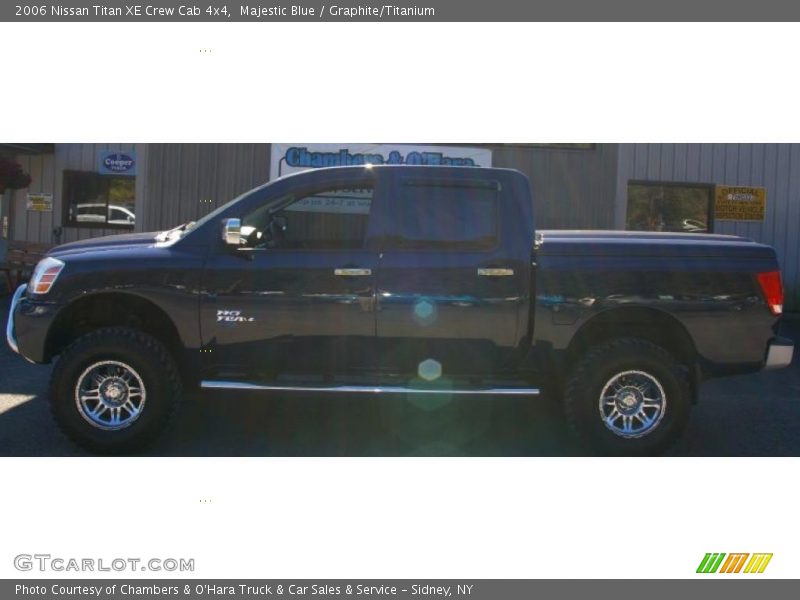 Majestic Blue / Graphite/Titanium 2006 Nissan Titan XE Crew Cab 4x4