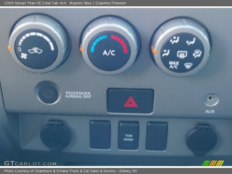 Majestic Blue / Graphite/Titanium 2006 Nissan Titan XE Crew Cab 4x4