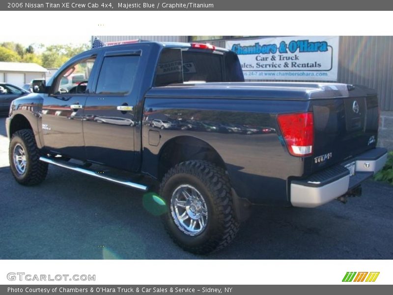 Majestic Blue / Graphite/Titanium 2006 Nissan Titan XE Crew Cab 4x4