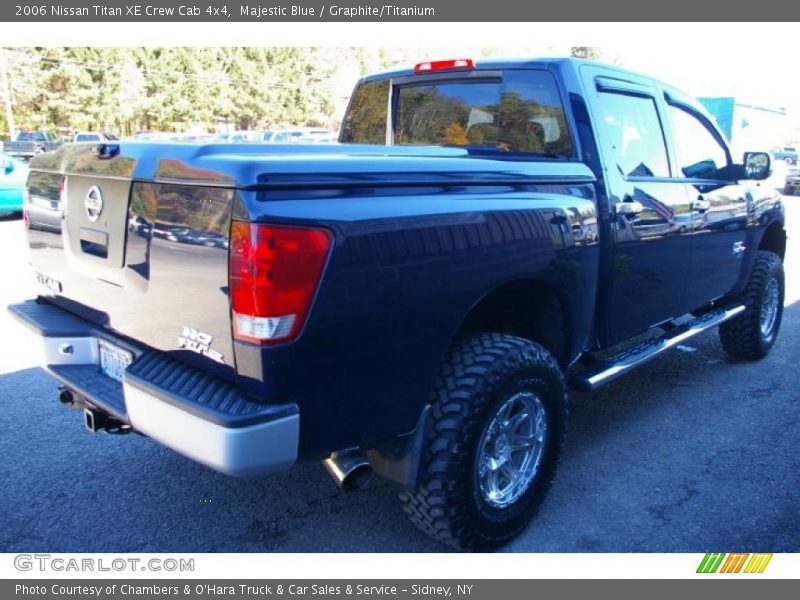 Majestic Blue / Graphite/Titanium 2006 Nissan Titan XE Crew Cab 4x4