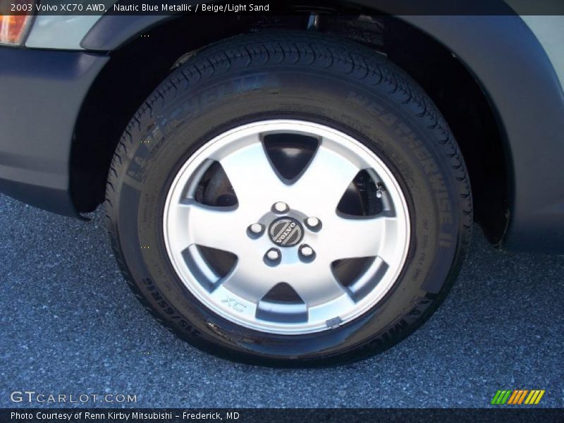 Nautic Blue Metallic / Beige/Light Sand 2003 Volvo XC70 AWD