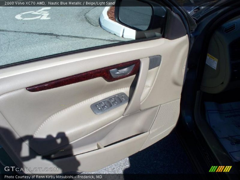 Nautic Blue Metallic / Beige/Light Sand 2003 Volvo XC70 AWD