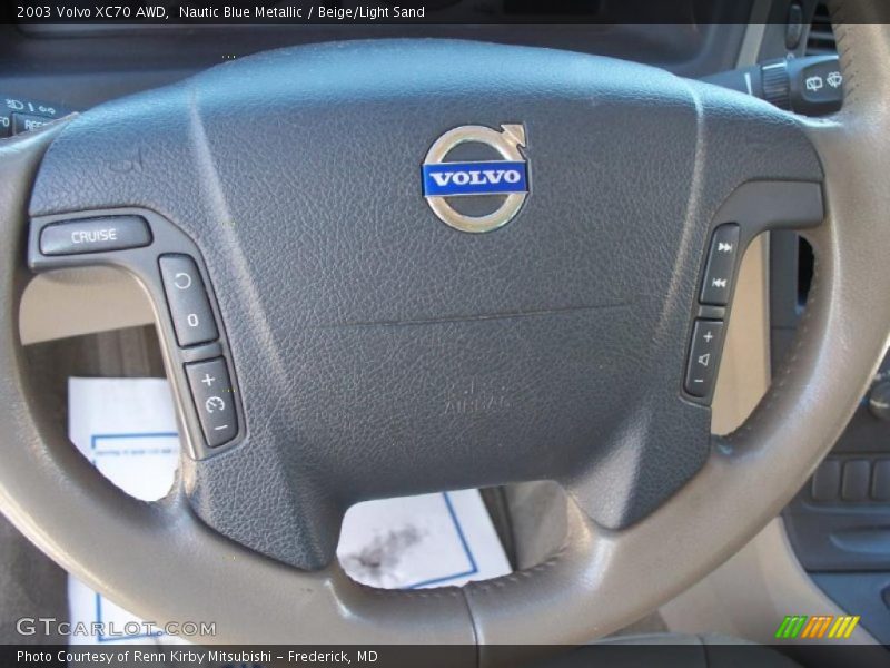 Nautic Blue Metallic / Beige/Light Sand 2003 Volvo XC70 AWD