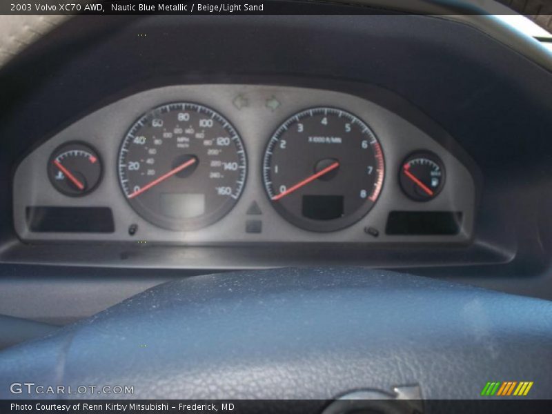 Nautic Blue Metallic / Beige/Light Sand 2003 Volvo XC70 AWD