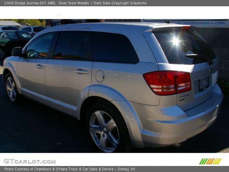 Silver Steel Metallic / Dark Slate Gray/Light Graystone 2009 Dodge Journey SXT AWD