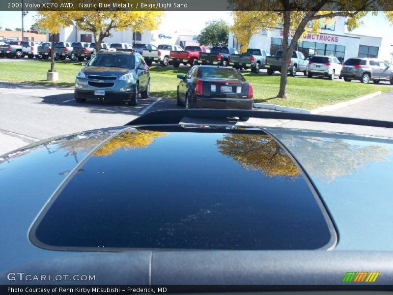 Nautic Blue Metallic / Beige/Light Sand 2003 Volvo XC70 AWD