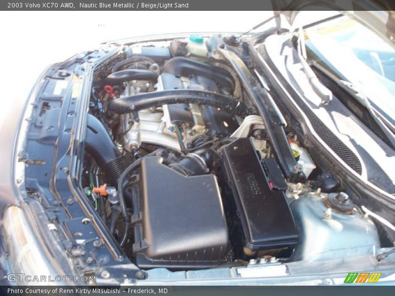 Nautic Blue Metallic / Beige/Light Sand 2003 Volvo XC70 AWD