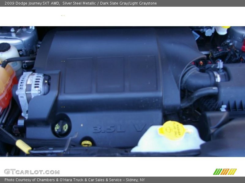 Silver Steel Metallic / Dark Slate Gray/Light Graystone 2009 Dodge Journey SXT AWD