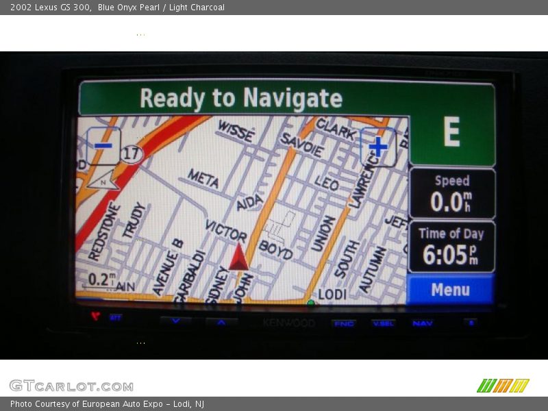 Blue Onyx Pearl / Light Charcoal 2002 Lexus GS 300