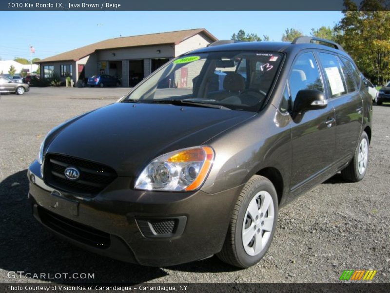 Java Brown / Beige 2010 Kia Rondo LX