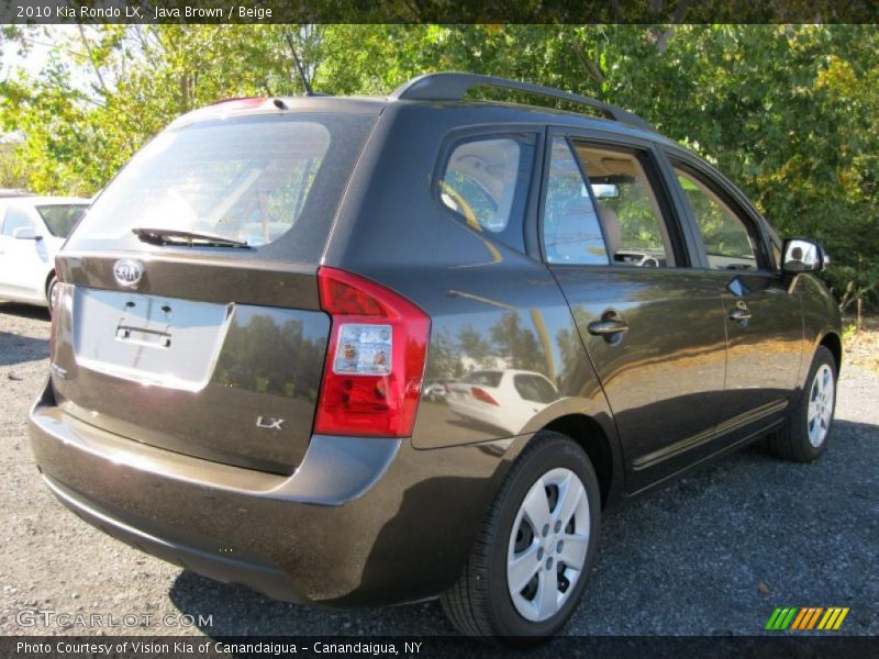 Java Brown / Beige 2010 Kia Rondo LX
