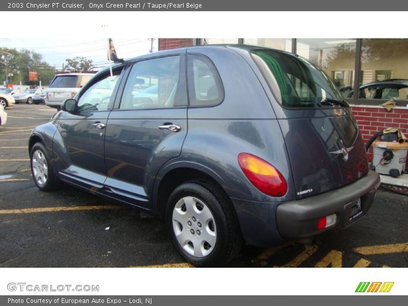 Onyx Green Pearl / Taupe/Pearl Beige 2003 Chrysler PT Cruiser