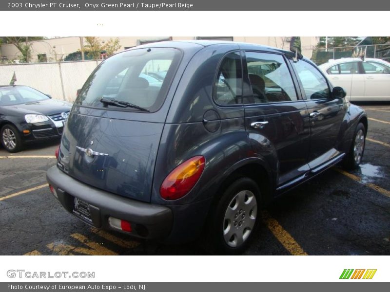Onyx Green Pearl / Taupe/Pearl Beige 2003 Chrysler PT Cruiser