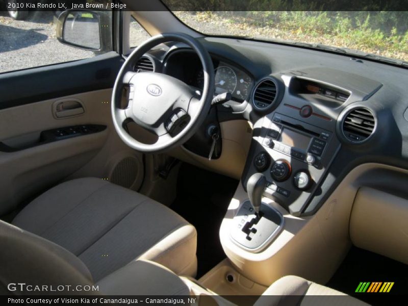 Java Brown / Beige 2010 Kia Rondo LX