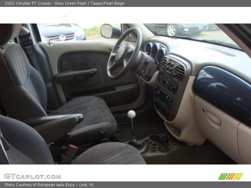 Onyx Green Pearl / Taupe/Pearl Beige 2003 Chrysler PT Cruiser