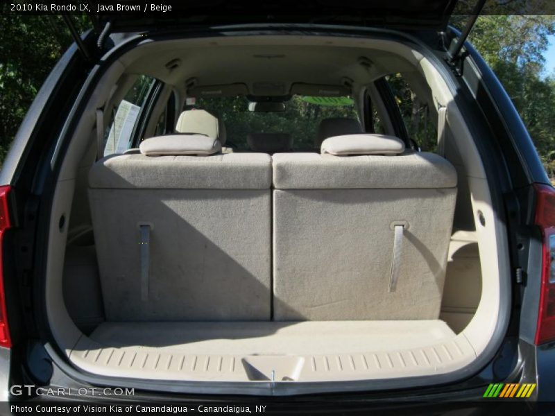  2010 Rondo LX Trunk