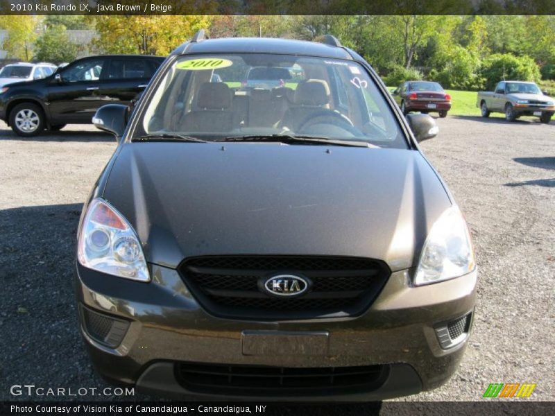 Java Brown / Beige 2010 Kia Rondo LX