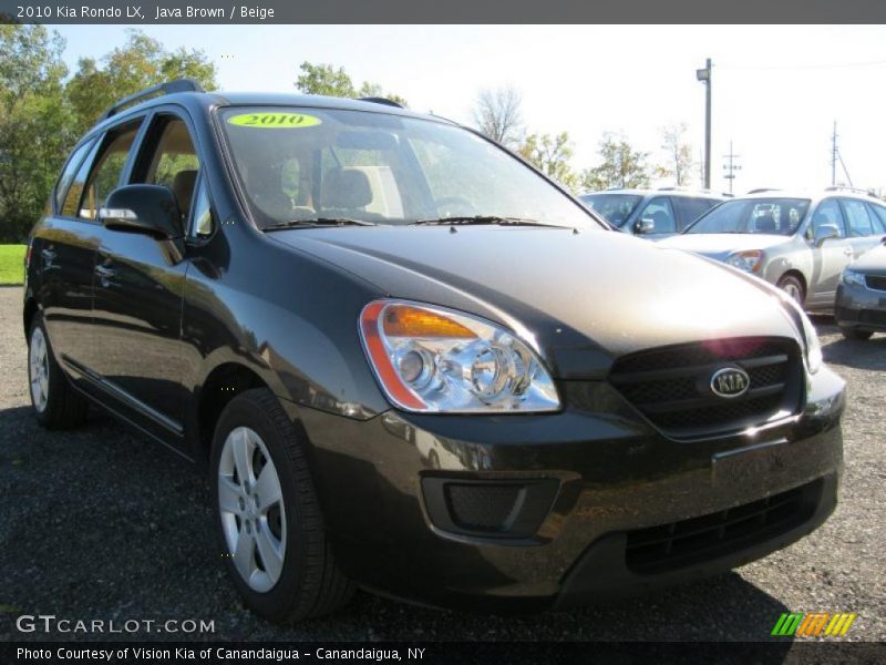 Java Brown / Beige 2010 Kia Rondo LX