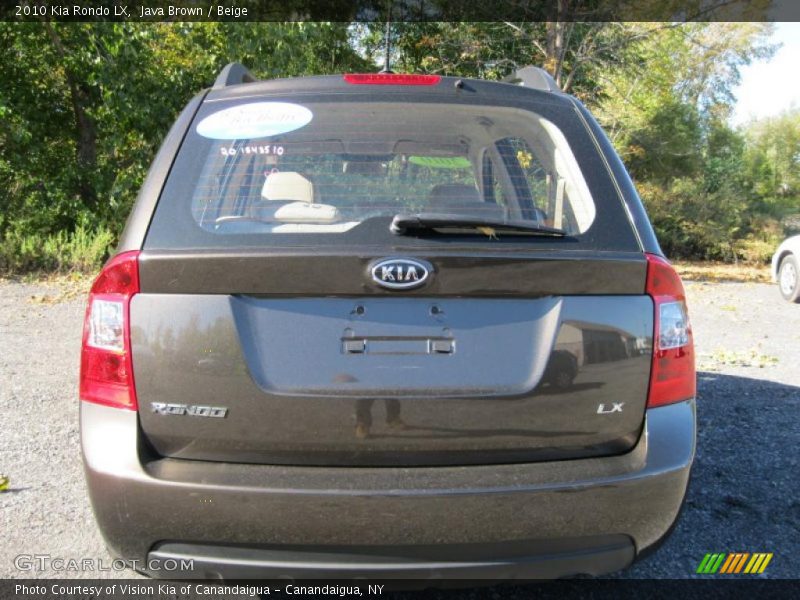 Java Brown / Beige 2010 Kia Rondo LX