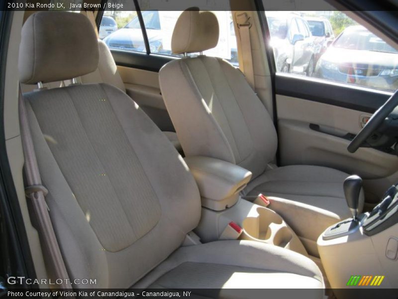 Java Brown / Beige 2010 Kia Rondo LX