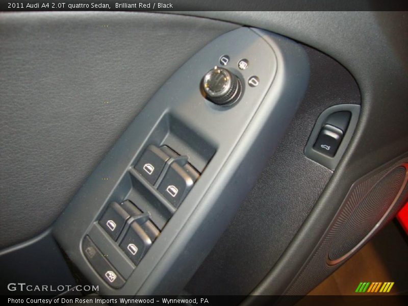 Controls of 2011 A4 2.0T quattro Sedan