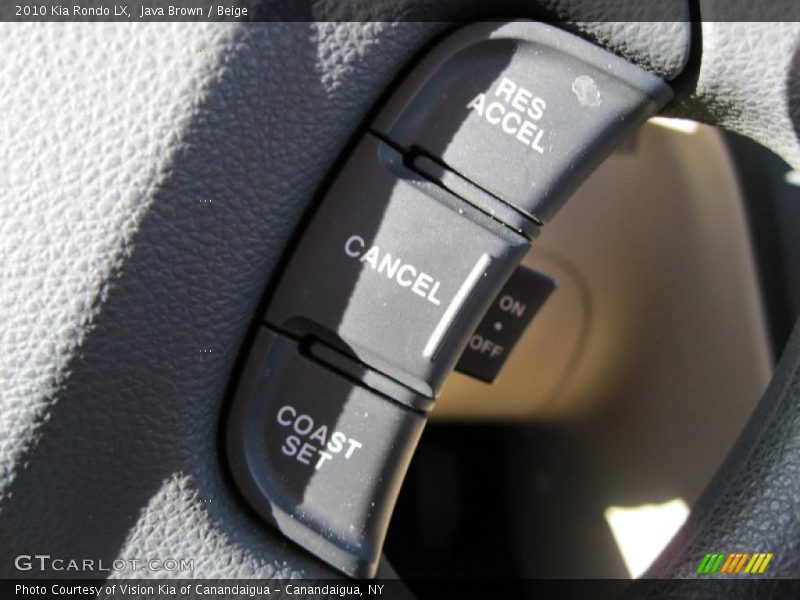 Java Brown / Beige 2010 Kia Rondo LX