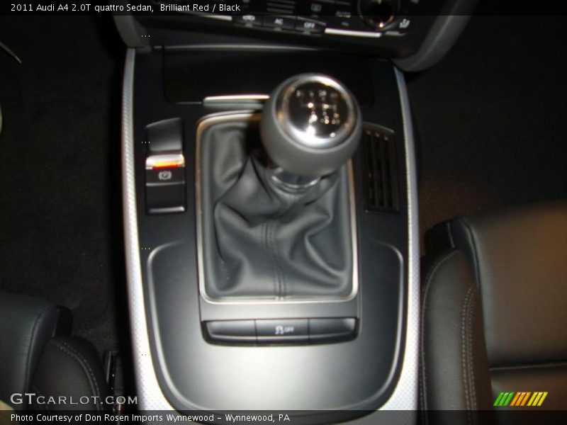  2011 A4 2.0T quattro Sedan 6 Speed Manual Shifter