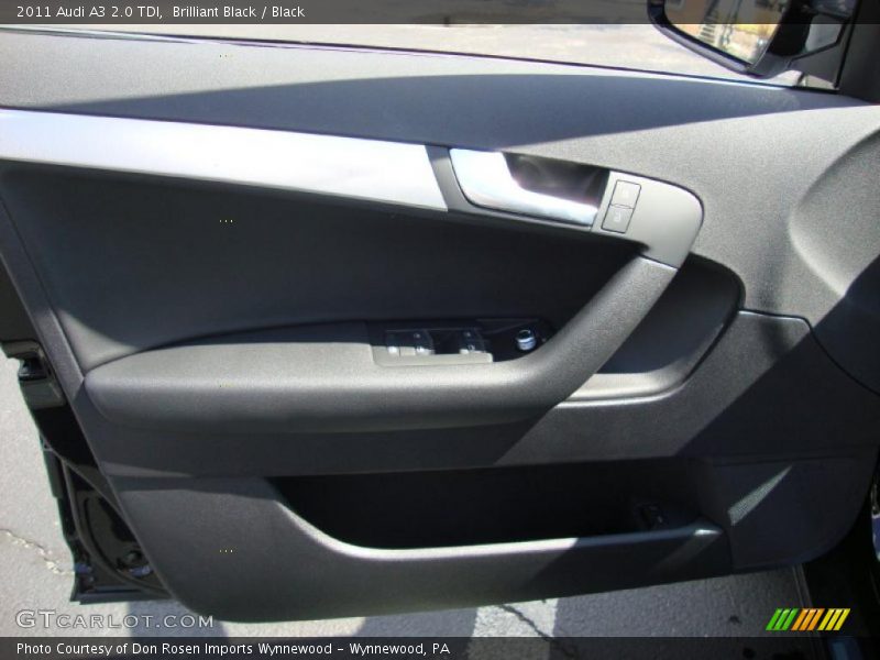 Brilliant Black / Black 2011 Audi A3 2.0 TDI