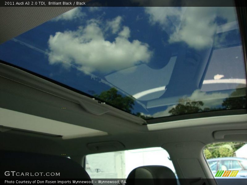 Brilliant Black / Black 2011 Audi A3 2.0 TDI
