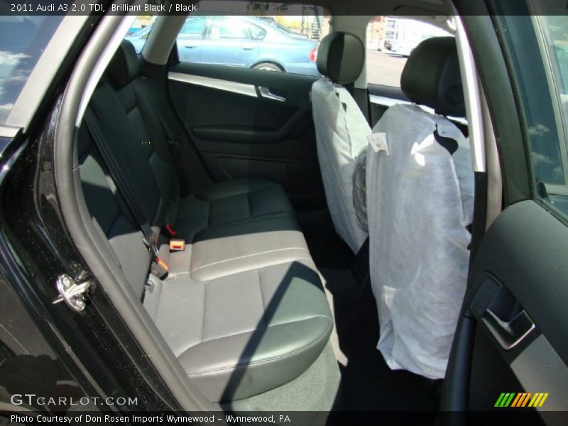 Brilliant Black / Black 2011 Audi A3 2.0 TDI