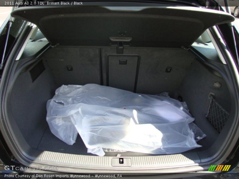 Brilliant Black / Black 2011 Audi A3 2.0 TDI