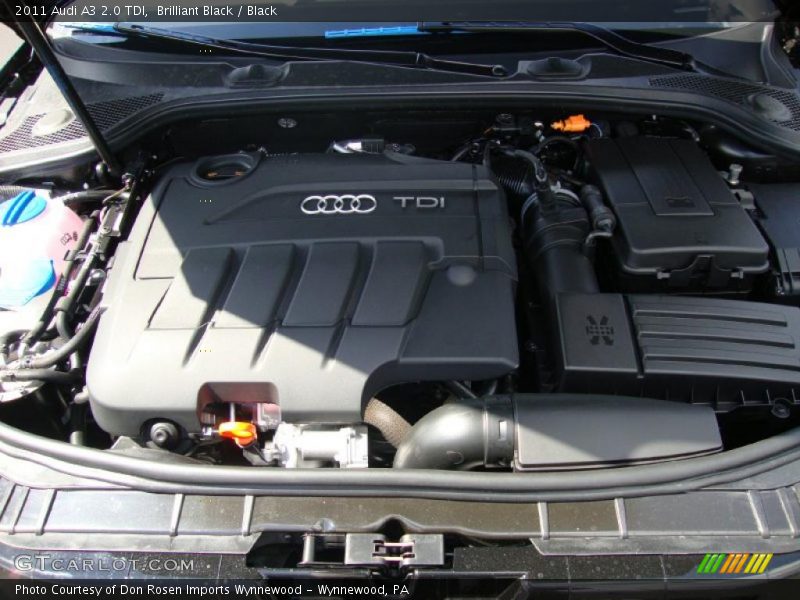  2011 A3 2.0 TDI Engine - 2.0 Liter TDI VTG Turbocharged DOHC 16-Valve Diesel 4 Cylinder
