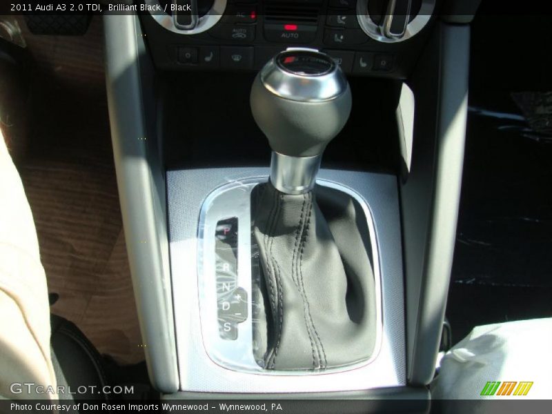  2011 A3 2.0 TDI 6 Speed S tronic Dual-Clutch Automatic Shifter