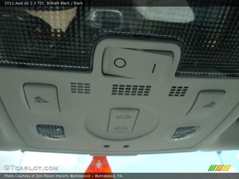 Controls of 2011 A3 2.0 TDI