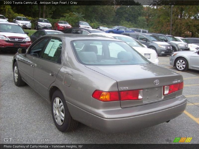 Antique Sage Pearl / Gray 2000 Toyota Camry LE
