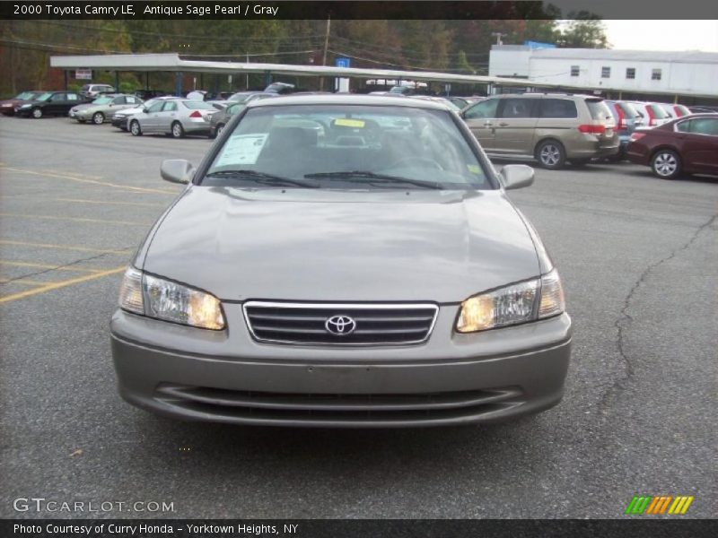 Antique Sage Pearl / Gray 2000 Toyota Camry LE